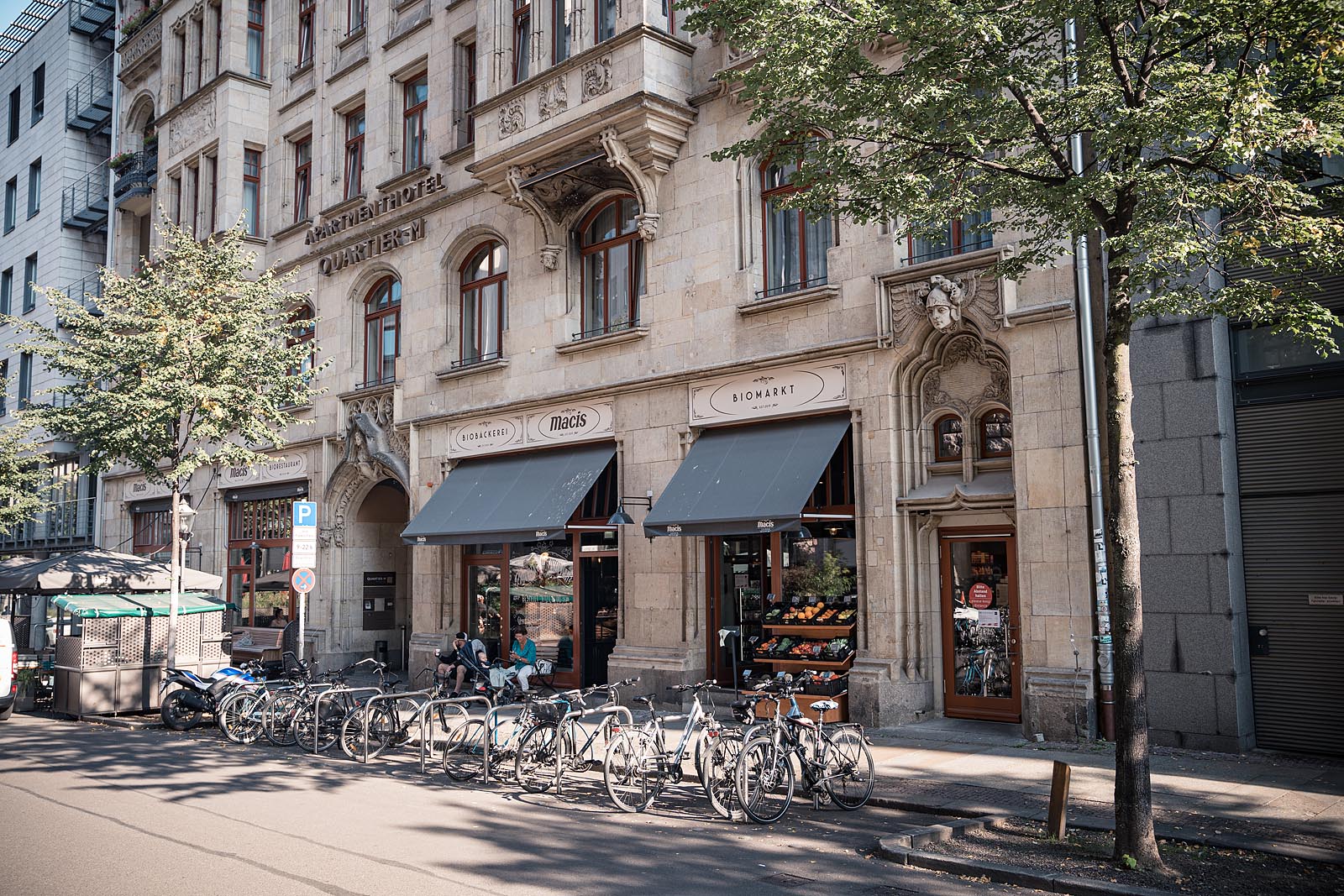 Macis Markt BIO Genuss in der Leipziger Innenstadt